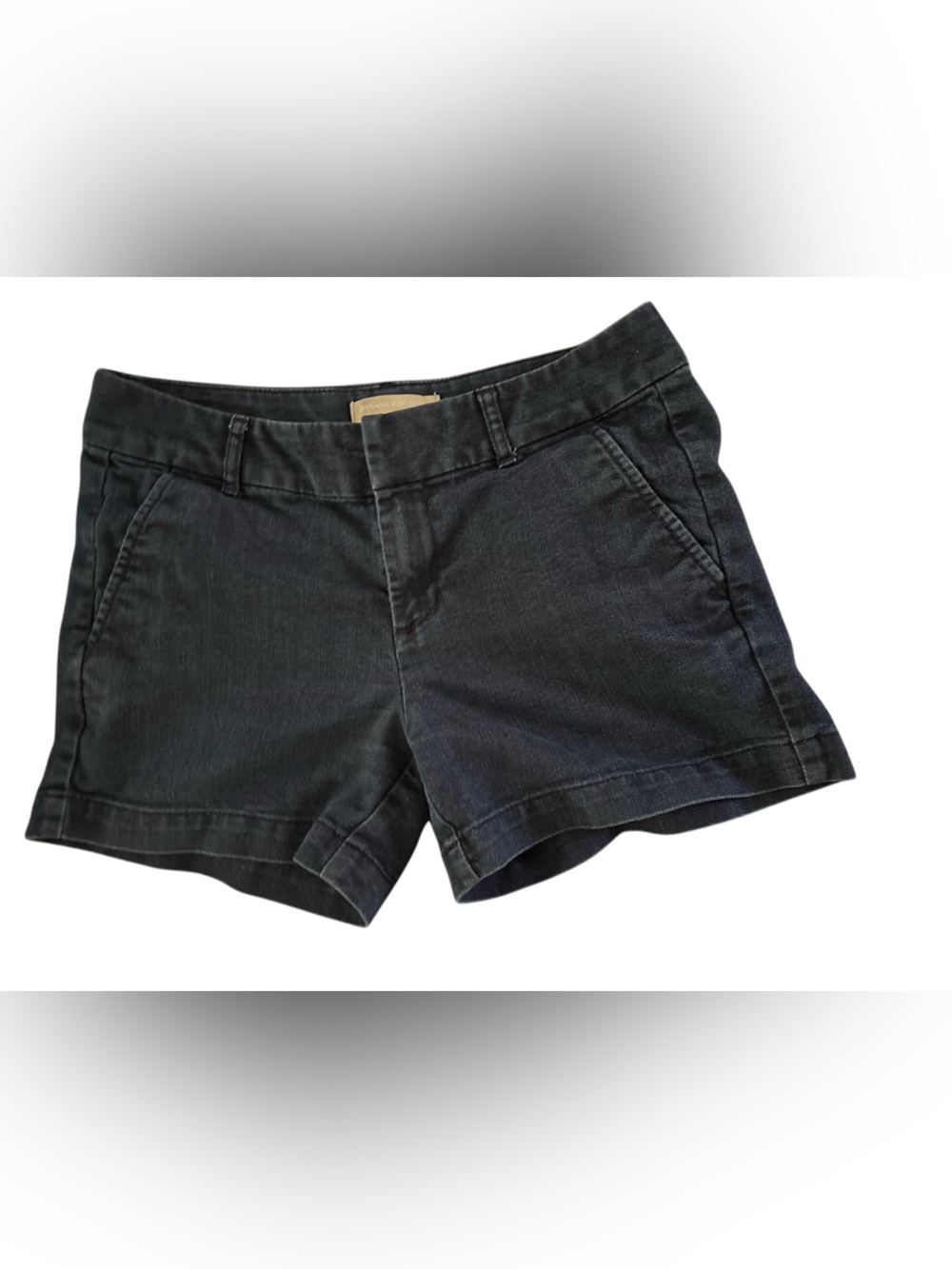 Banana Republic women's dark blue denimRelaxed Jeans Shorts